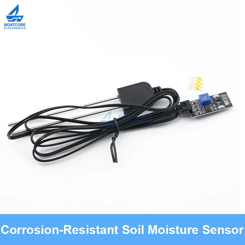 1PCS Soil Moisture Sensor and Soil Detector Module Soil Moisture Test Soil Humidity Test Corrosion Resistance Probe for Arduino