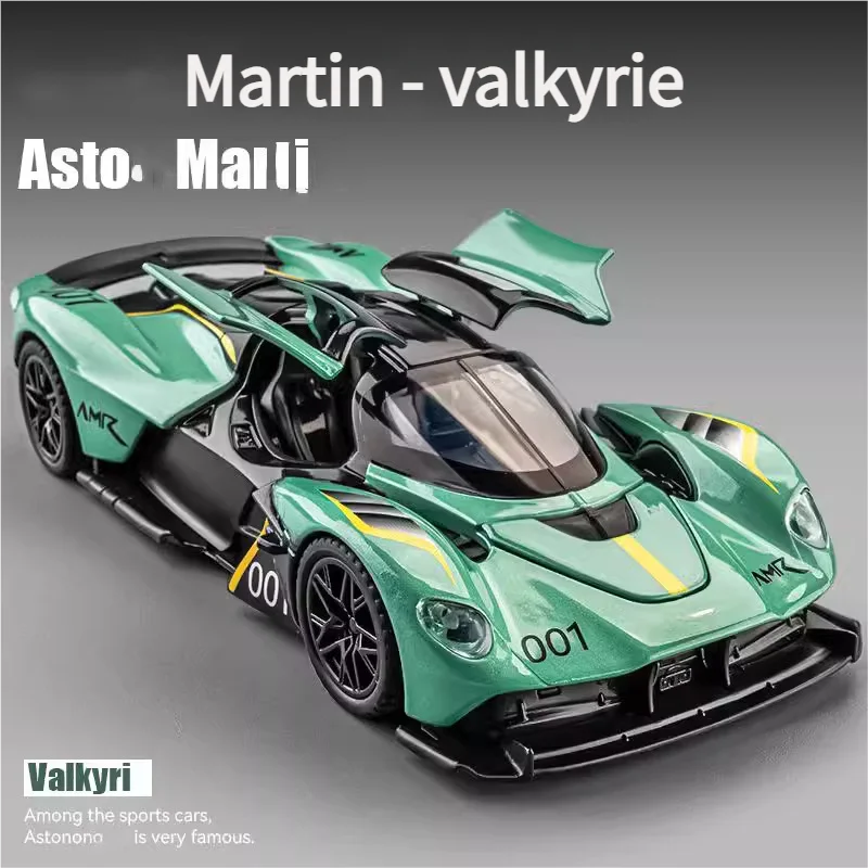 

1:32 Aston Martin Valkyrie AMR 001 Super Sports Car Alloy Diecast Metal Model Car Outdoor Collectibles Decoration Hobby Gift Boy