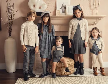 AS-Vêtements Shabbos bleus pour filles et garçons, 2024 coton, collection de vêtements College, laine douce, tricotés, assortis pour la famille, aspect grille, 100%