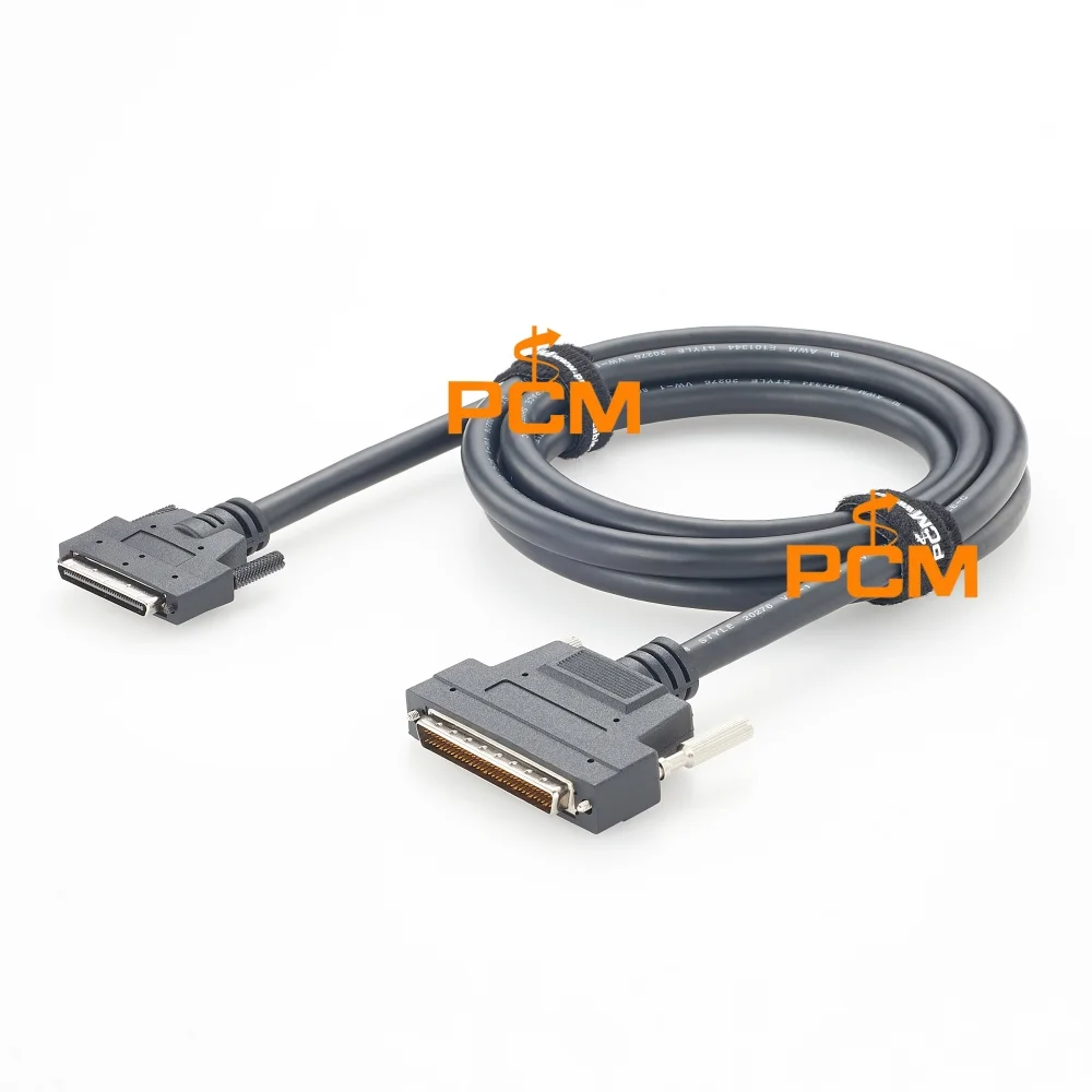 VHDCI68 To HPDB68 Cable 68 Pin SCSI Cable Male To Male High Density Shielded Signal Cable For Industrial Equipment