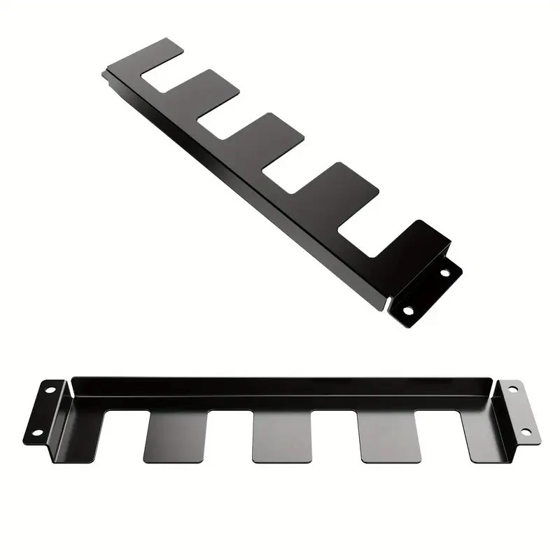 

Metal wall-mounted battery finishing, wall-mounted storage rack with 4-slot metal tool holder