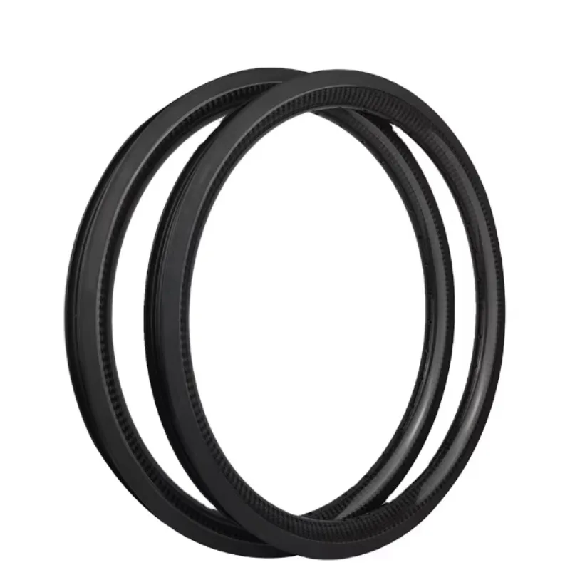 20 Bmx Racing Wheel Rim 27mm 30mm Width Carbon Rims Bicycle V Brake Tubeless 20inch Bsd 406 Rims Folding Bike Wheelset