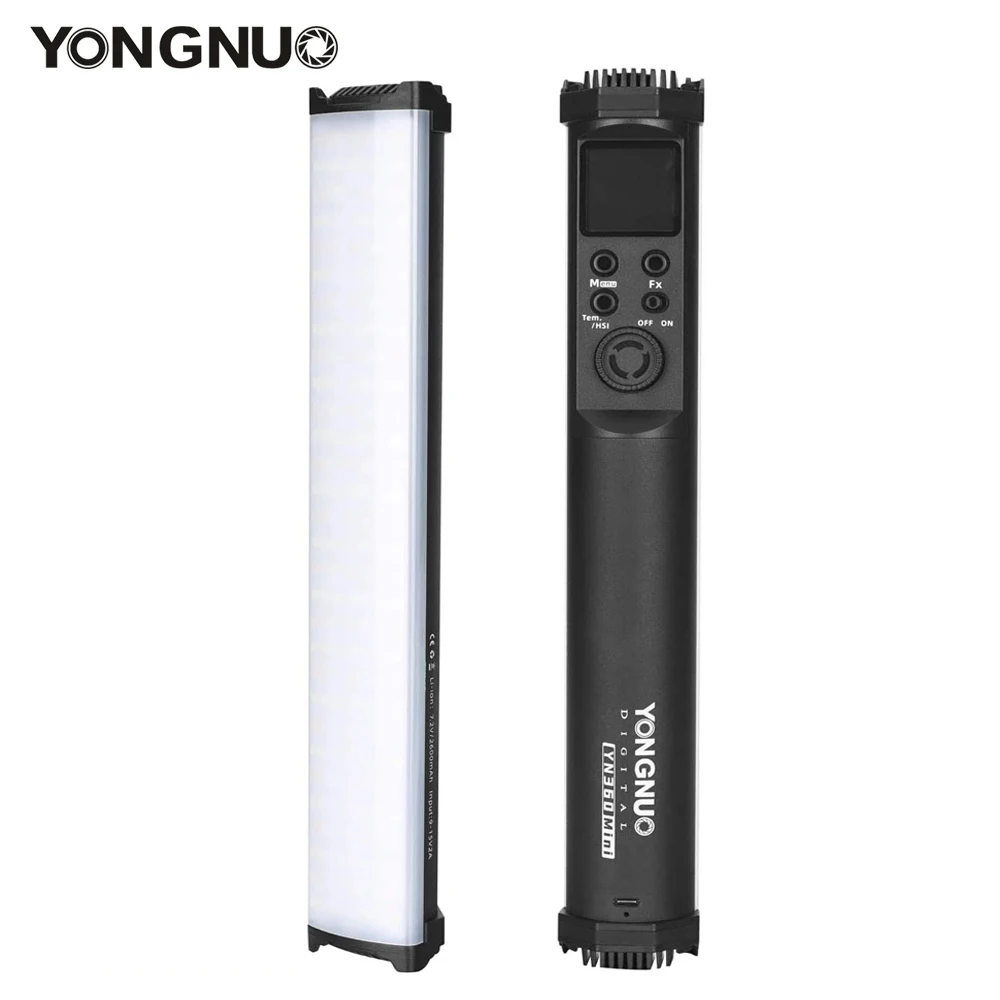 YONGNUO YN360Mini Portable Handheld Stick Light 2700-7500K RGB Full Color Video LED Photography Fill Light Soft Light Stick Lamp