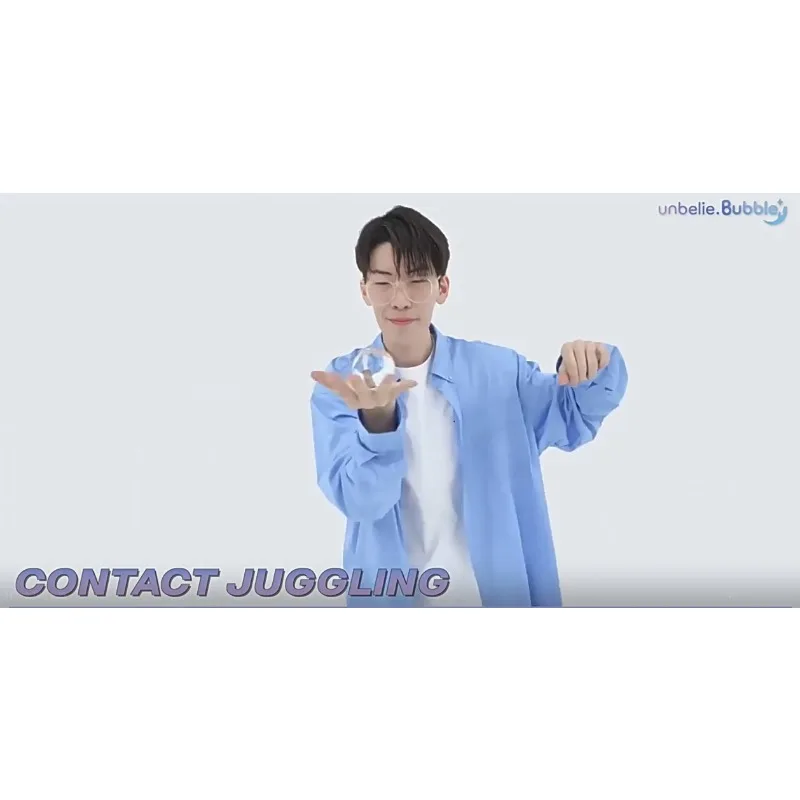 MJ Production UNBELI.BUBBLE Professional Magic Prop Magic Crystal Ball Professional Stage Tricks with Unbeliebubble Bubble Show