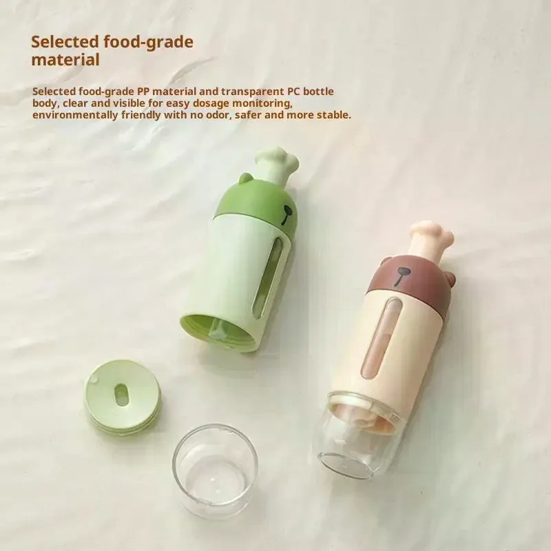 Quantitative Salt Shaker Push Type Metering Salt Dispenser Sugar Bottle Canister Moisture-Proof Kitchen Storage