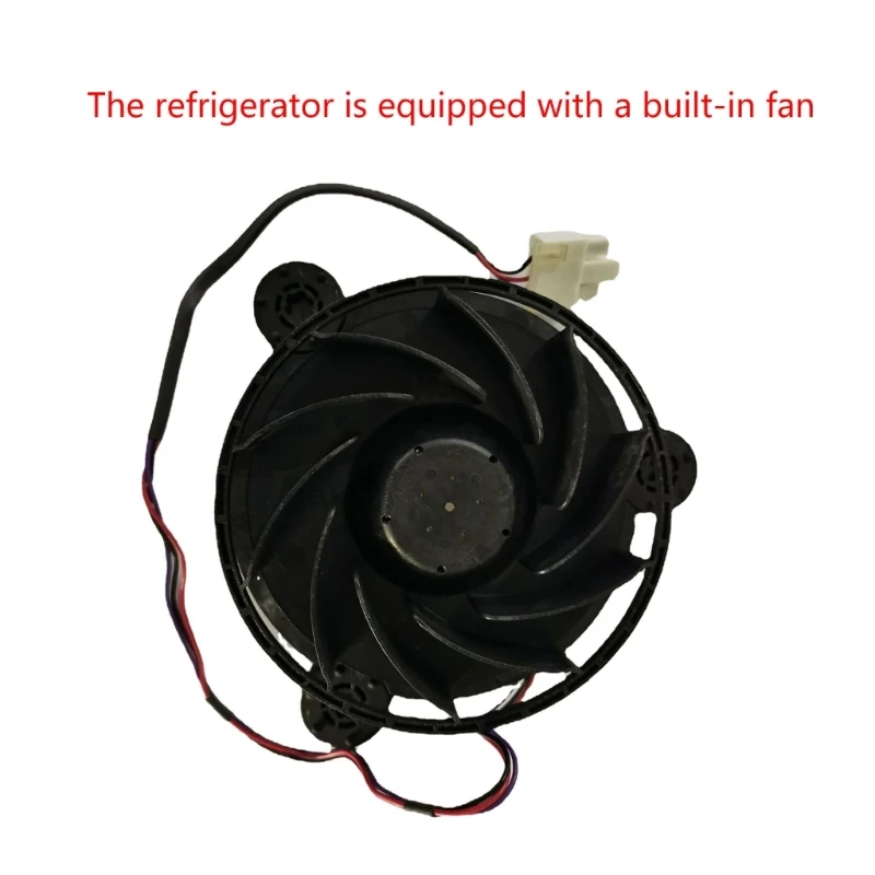 12038GE-12M-YT DC12V 0.26A Cooling Fan Replacement for Refrigerator Cooling Ventilation Heat Dissipation Projects