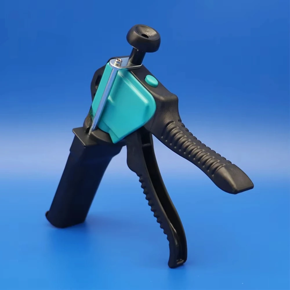 W-50-1 50ml 1:1 AB Manual Glue Gun, Two-component Push Type Structural Glue Tool with Metal Rod