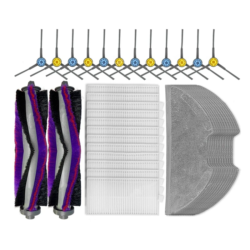 

A85I-For Midea M9 / Eureka Nere10s E10S / Obode A8 Main Side Brush Hepa Filter Mop Cloth Accessories Replacement Parts