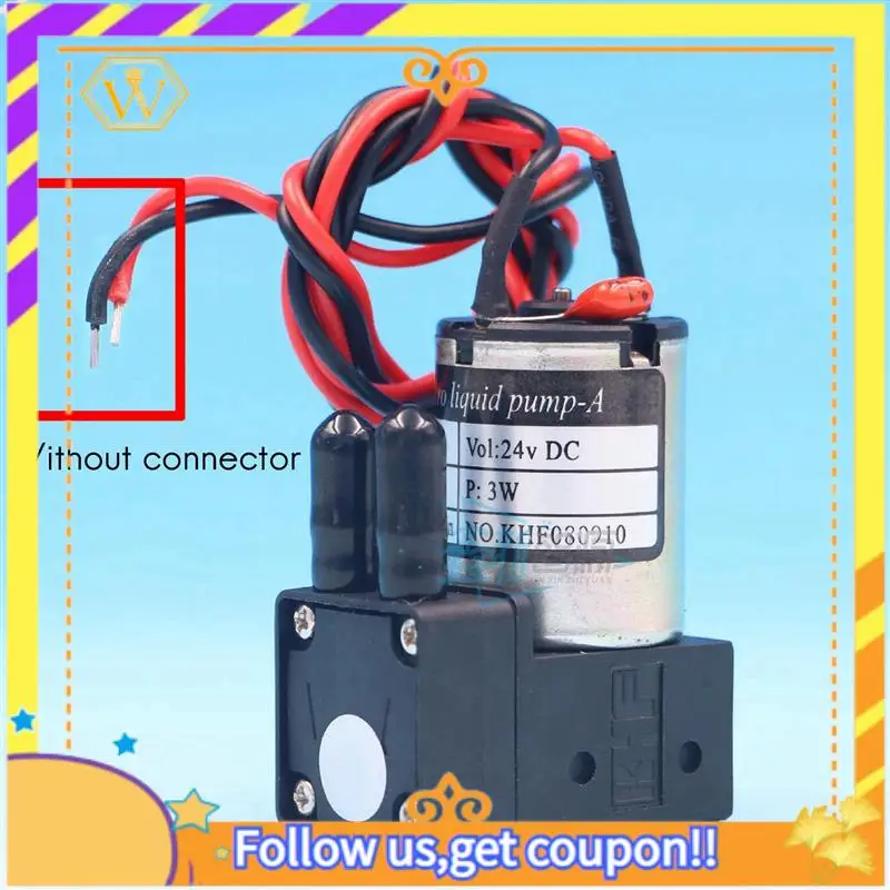 Latest-4X Pressure Motor Ink Pump Indoor And Outdoor Photo Machine Suction Pump Liquid Pump 24V Diaphragm Pump