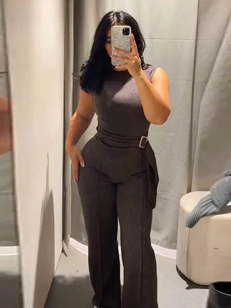 

Женский винтажный комплект из 2 предметов, однобортный жакет с круглым вырезом и длинным рукавом, облегающая бедра мини-юбка, модный осенний однотонный костюм для женщин, 2024