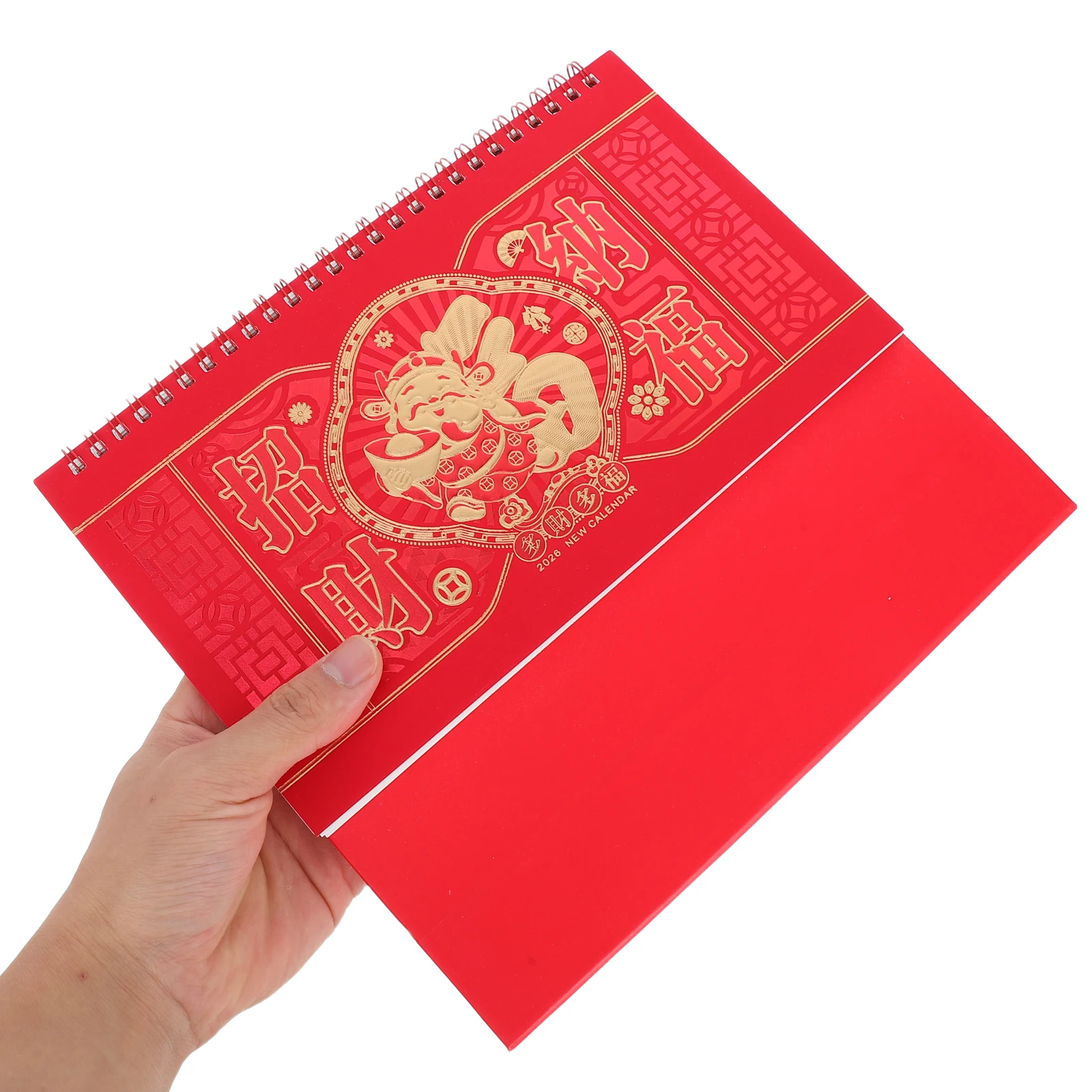 

Horse Year Desktop 2026 Red Chinese Style Thick Paper High Definition Printing Memo Pad Functionality Material Office