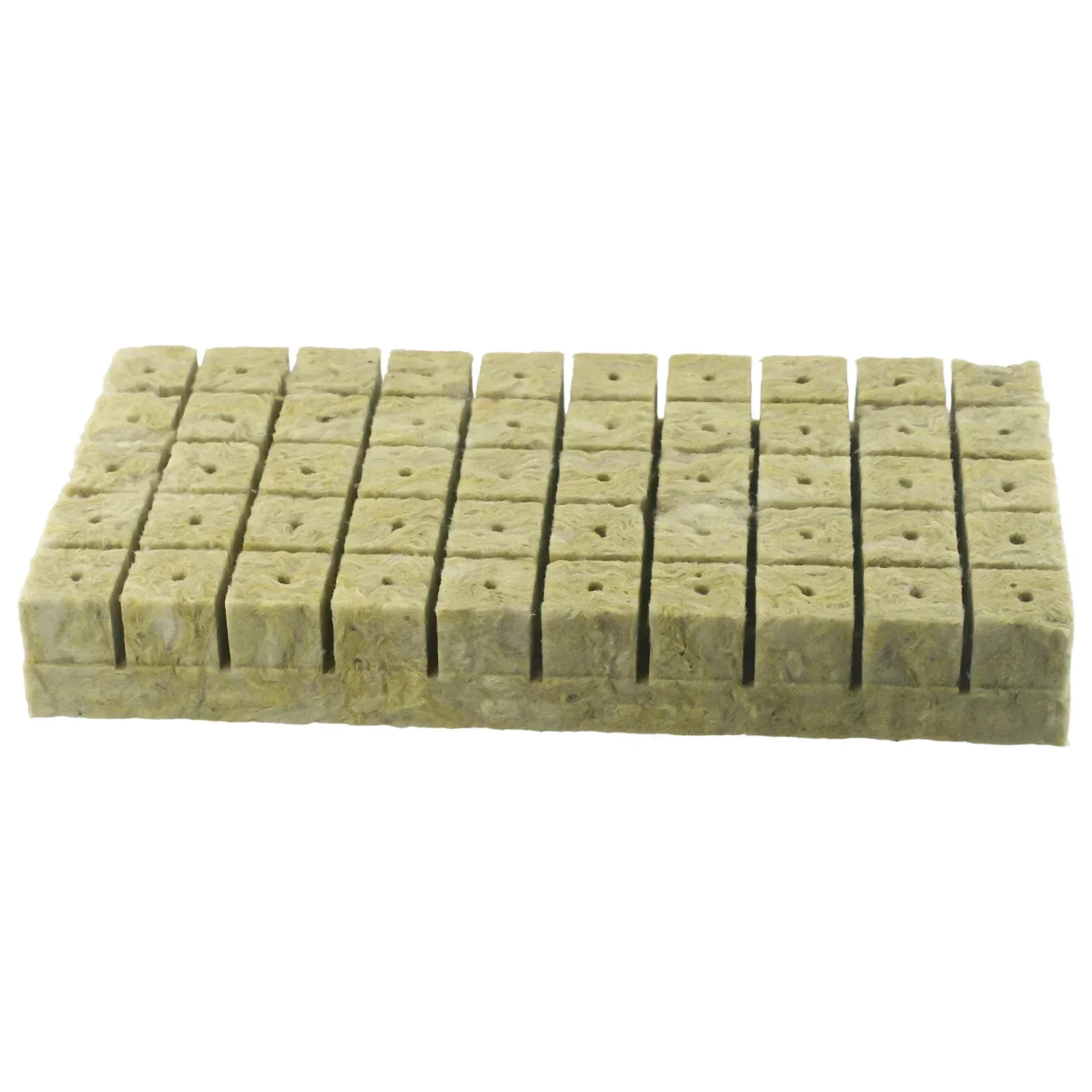 50/100 قطعة كاتب كتلة المقابس تنمو صينية مكعبات الصوف المائية بدون تربة بدء زراعة الصخور كتل زراعة مكعب #2
