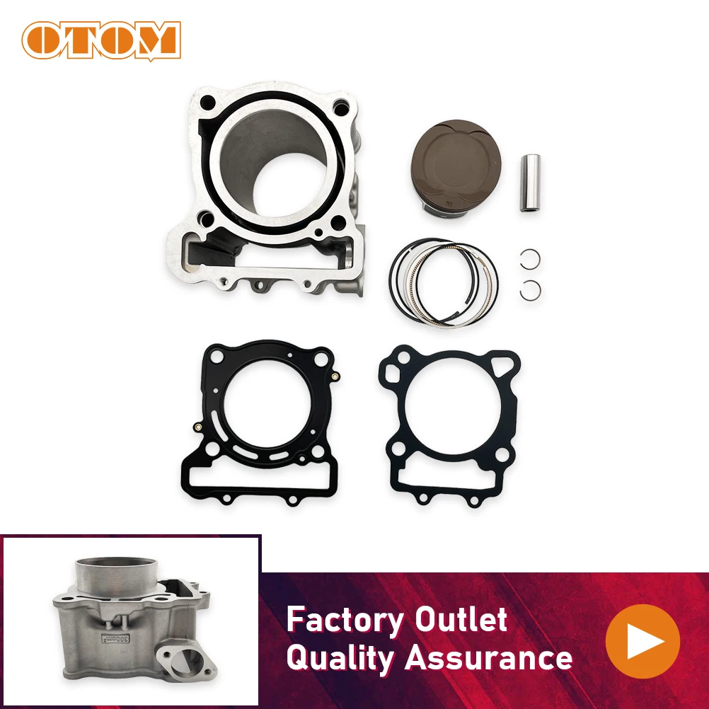 

OTOM Air Cylinder Block Piston Ring Pin Gasket Kit For LONCIN YBS300 Engine Motorcycle 76mm Cylinder Kit YBS300 Engine Parts