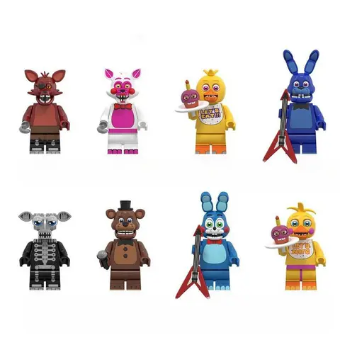 ของตกแต่งรูปการ์ตูนบอนนี่ อนิเมะ เกมส์ ฟิกเกอร์ ของประดับตกแต่งโต๊ะ เฟรดดี้ ฟาซแบร์ ของเล่น ของตกแต่งโต๊ะทำงาน ของขวัญสำหรับงานปาร์ตี้