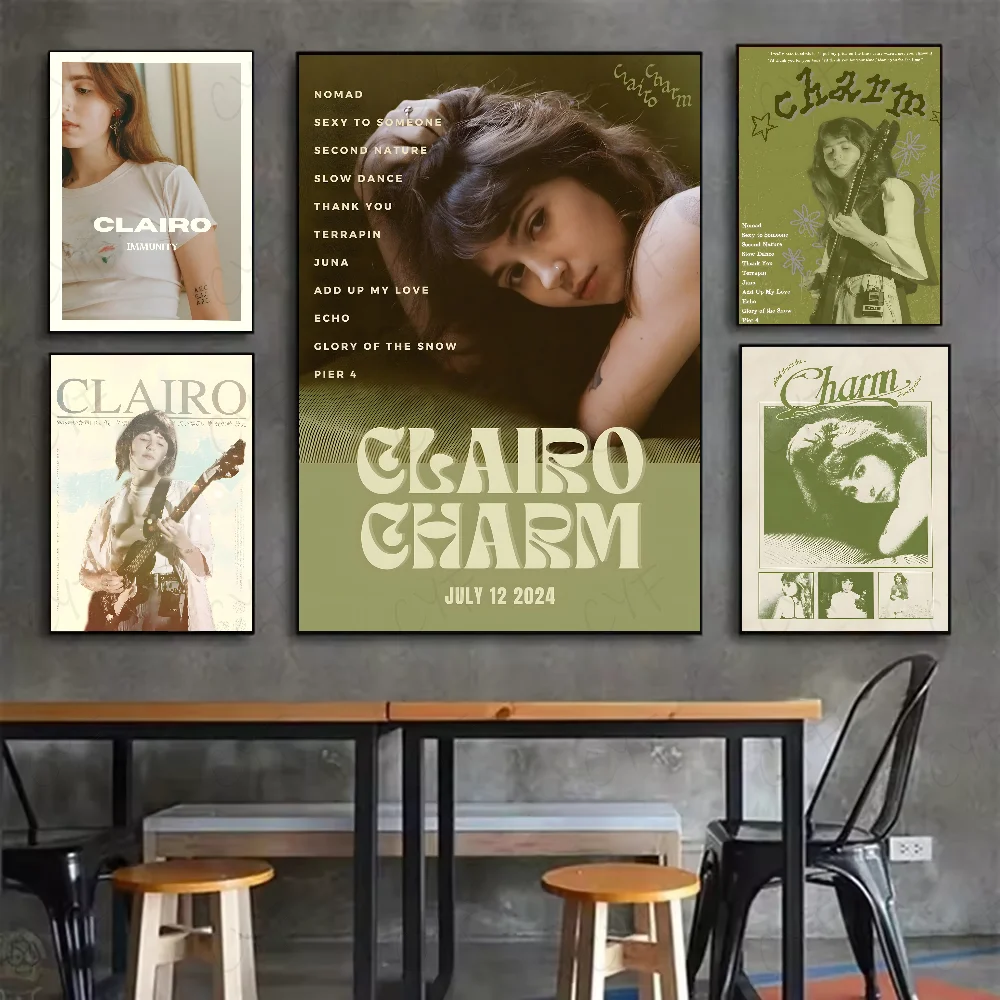 Clairo　Charm 限定版 ポスター付き Clairo Charm Poster - Etsy