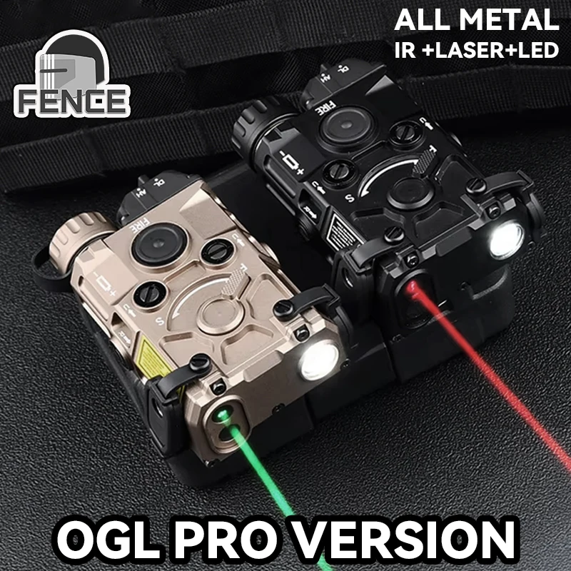 وادسن التكتيكية المعادن OGL ريد دوت عالية الطاقة الأخضر الأزرق مؤشر ليزر الأبيض مصباح ليد سطوع قابل للتعديل إصدار برو NGAL DBAL