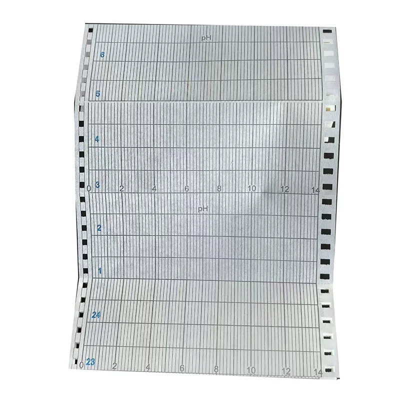 

YOKOGAWA CHART RECORDER ur10000 Z-FOLD CHART PAPER B956BHR 0-14PH