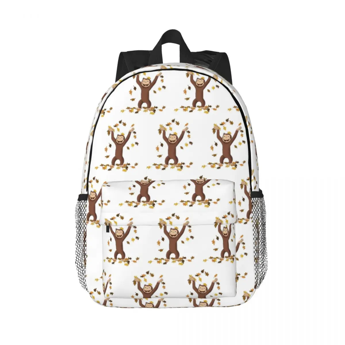 

Рюкзаки для подростков с рисунком любопытного Джорджа, детские школьные ранцы с мультипликационным рисунком, дорожный ранец, вместительная сумка на плечо