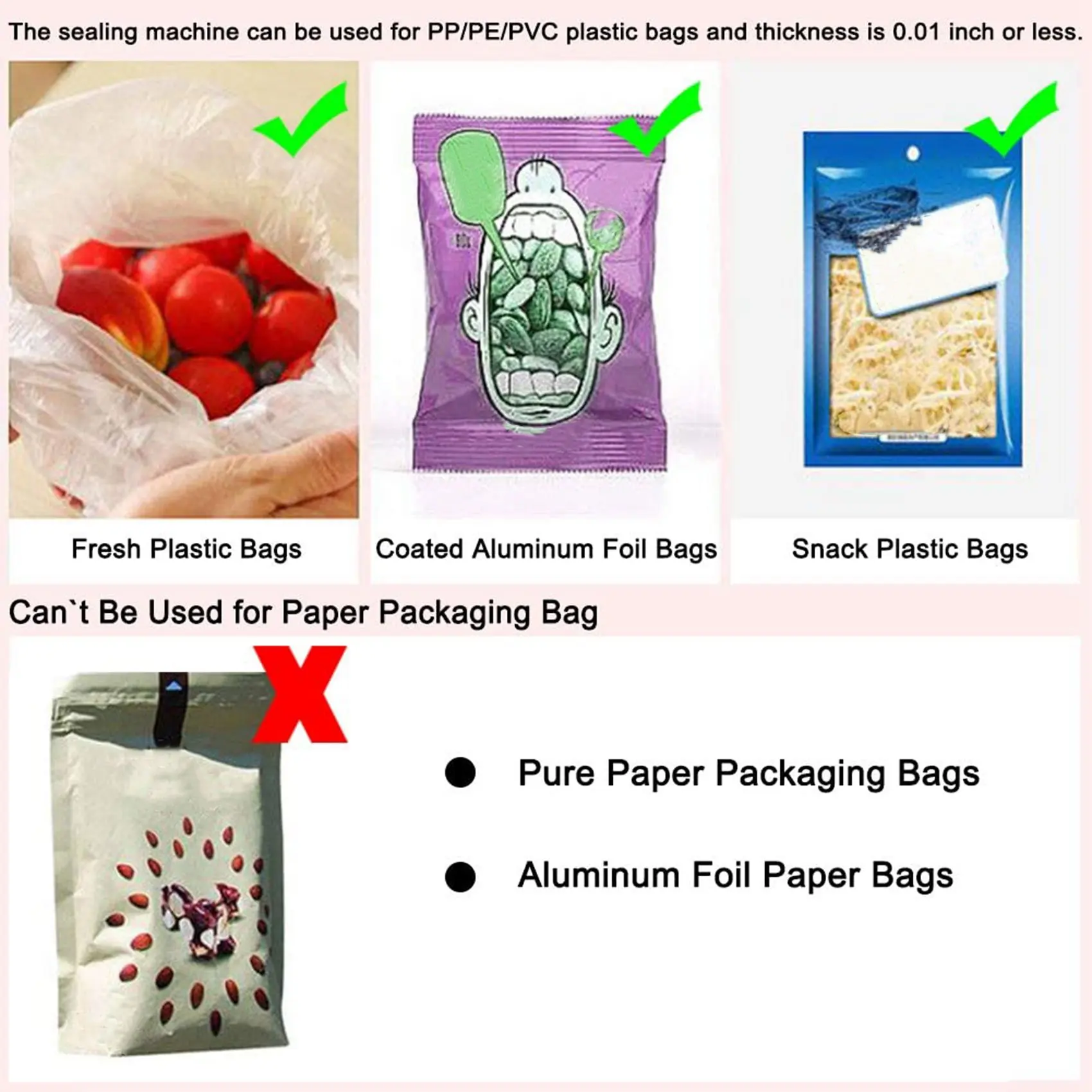 Portable Mini Sealing Machine Household Plastic Bag Sealing Machine Snacks Hand Piezoelectric Heat Sealing Machine