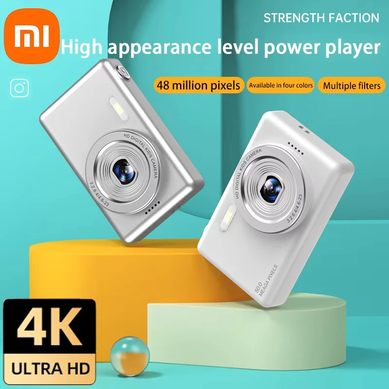 Xiaomi 48MP Digital Photography Camera 4K Camcorder Vlog Video Recorder 8X Digital Zoom Camera 2.4inch Support OTG Transmission