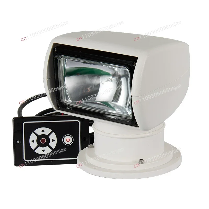 Yacht Searchlight 12v Halogen 24v Xenon Light Speedboat Remote Control Fishing Boat Marine Searchlight Equipment Accessories