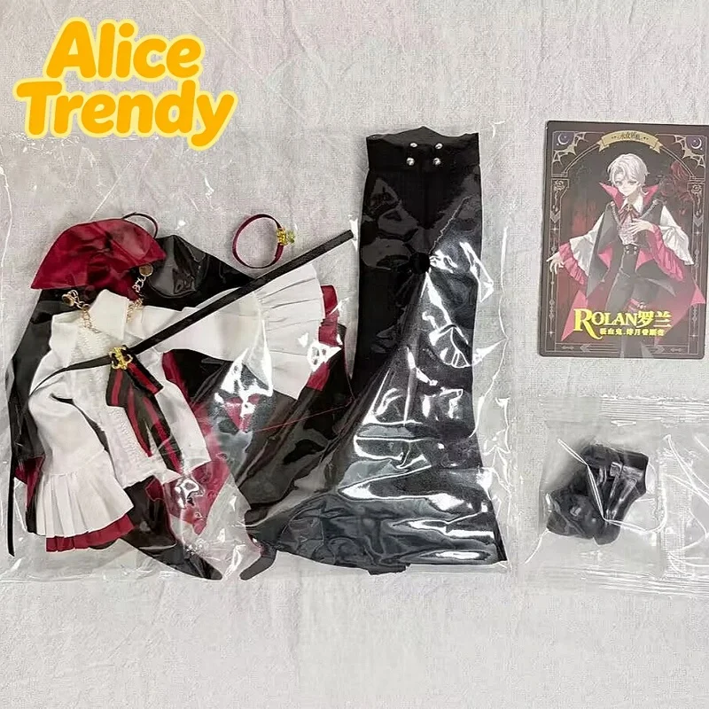 Nouvelle tenue de poupée amovible, collection « Eternal Night Trails », vêtements pour poupée BJD à l’échelle 1/6, ensemble complet de costumes pour corps de poupée BJD mâle de 21,5 cm.