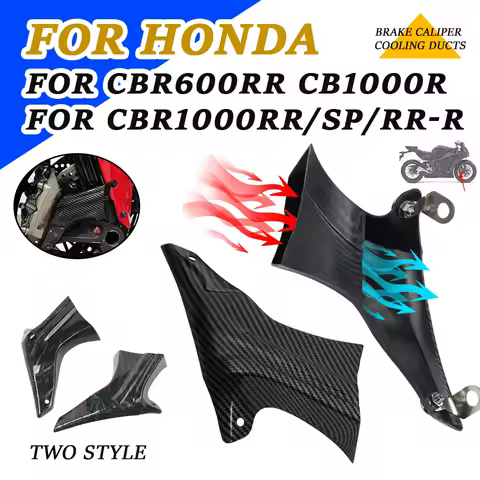 Motorcycle Accessories Front Air Cooling Ducts Brake Caliper Cooling Cover Brake System Cap For Honda CBR600RR CB1000R CBR1000RR