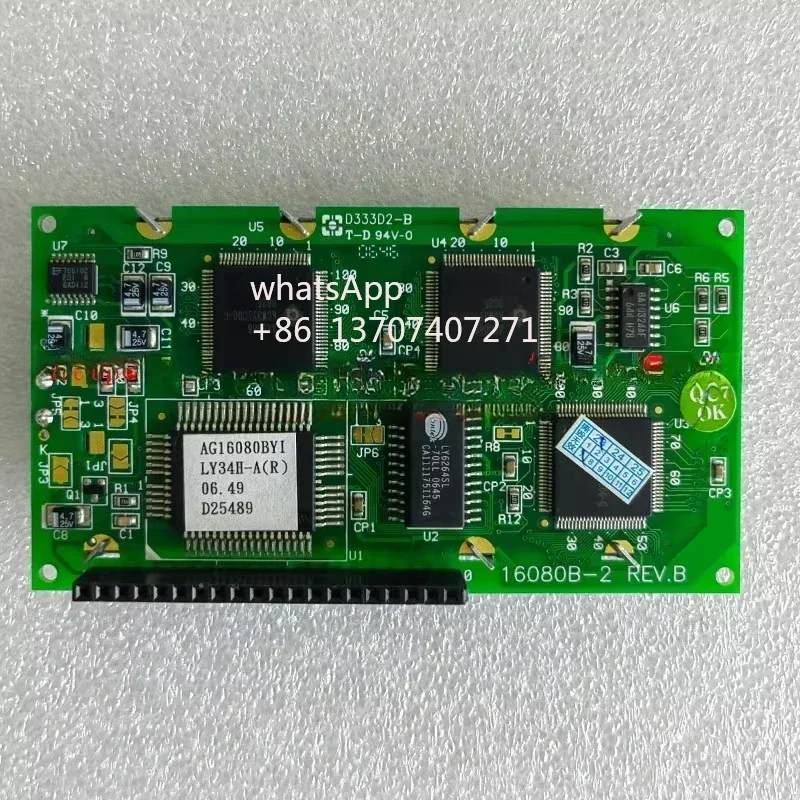 

20PIN ЖК-экран для 16080B-2 REV. B AG16080BFJQW30H AG16080BYILY34H-A D333D2-B