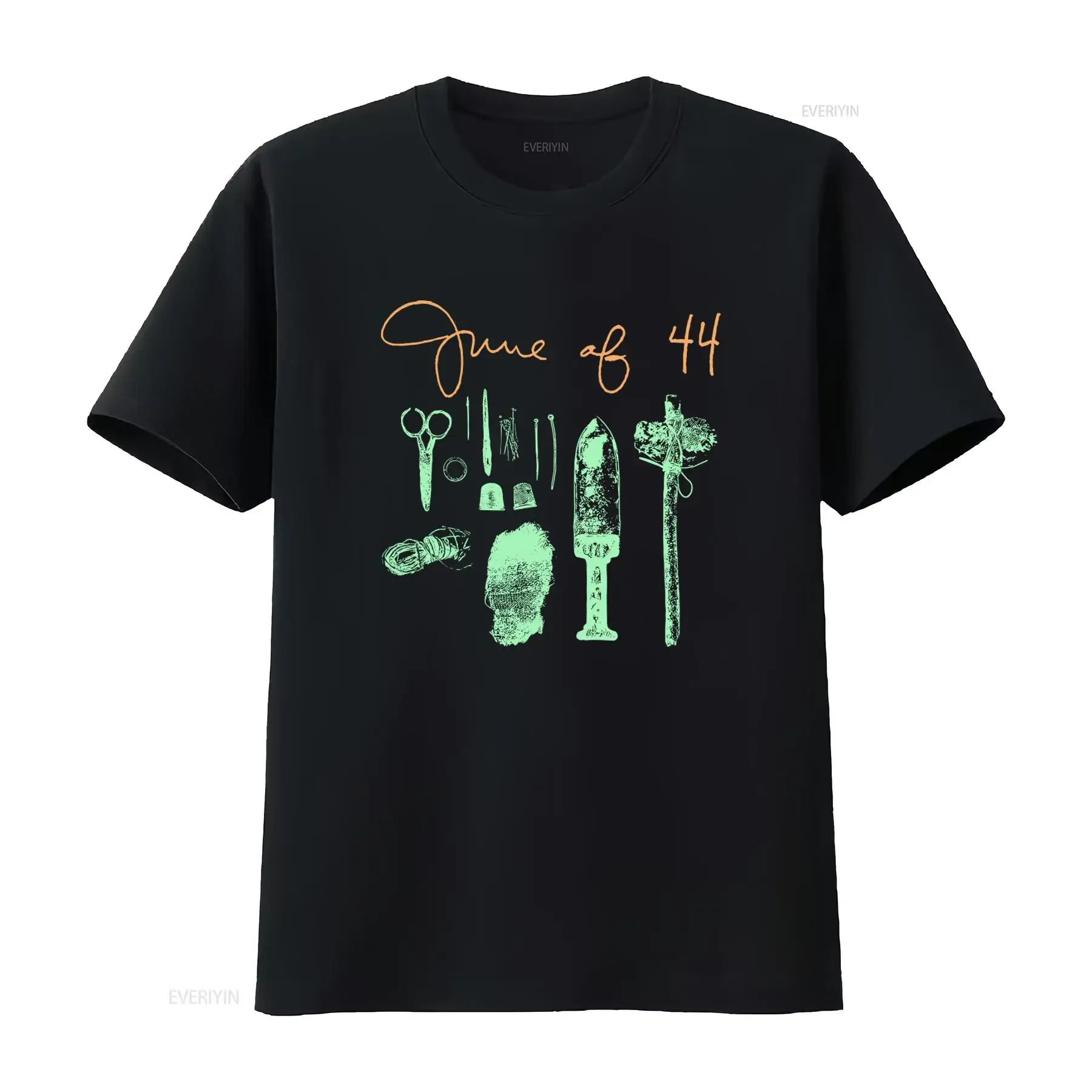 June of 44 T Shirt Post Hardcore Math Rock Tools Pattern  vintage Washed fashion Stretched Soft Slightly designer clothes
