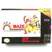 Dream Maze The Kigurumi Adventure game cartridge For snes ntsc pal video game