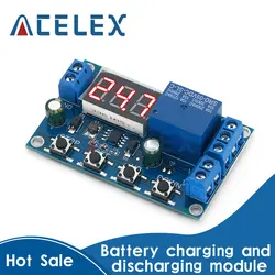 DC 6-40V Battery Charger Discharger Control Switch Undervoltage Overvoltage Protection Board Auto Cut Off Disconnect Controller