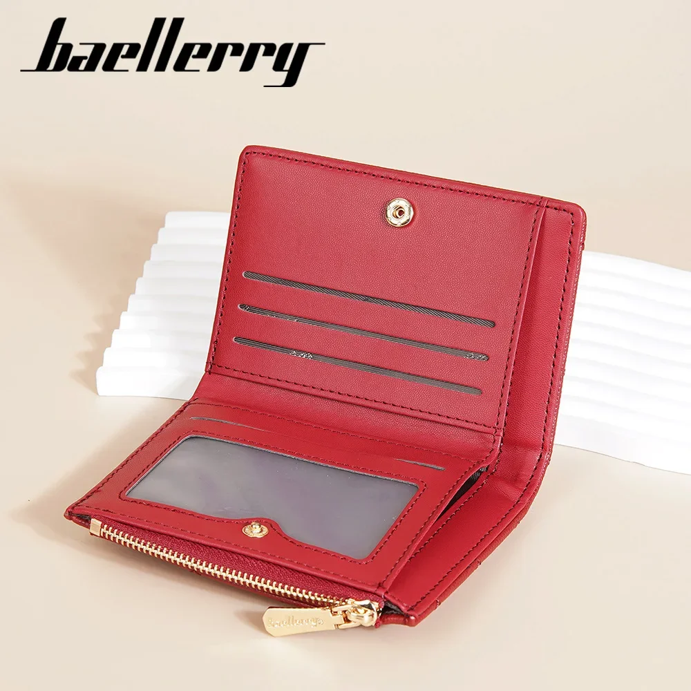 Fashion Wallet purse Short Women Wallet Baellerry cross wallet Quilted Multi Card Zipper Zero Wallet