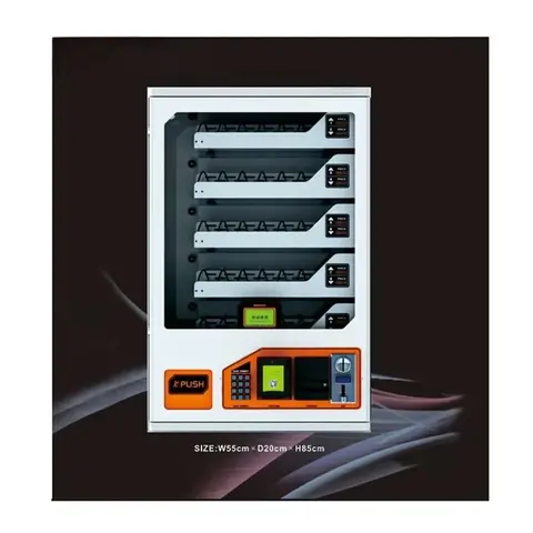 China factory direct sales cheap small mini automatic snack wall-mounted false eyelash vending machine