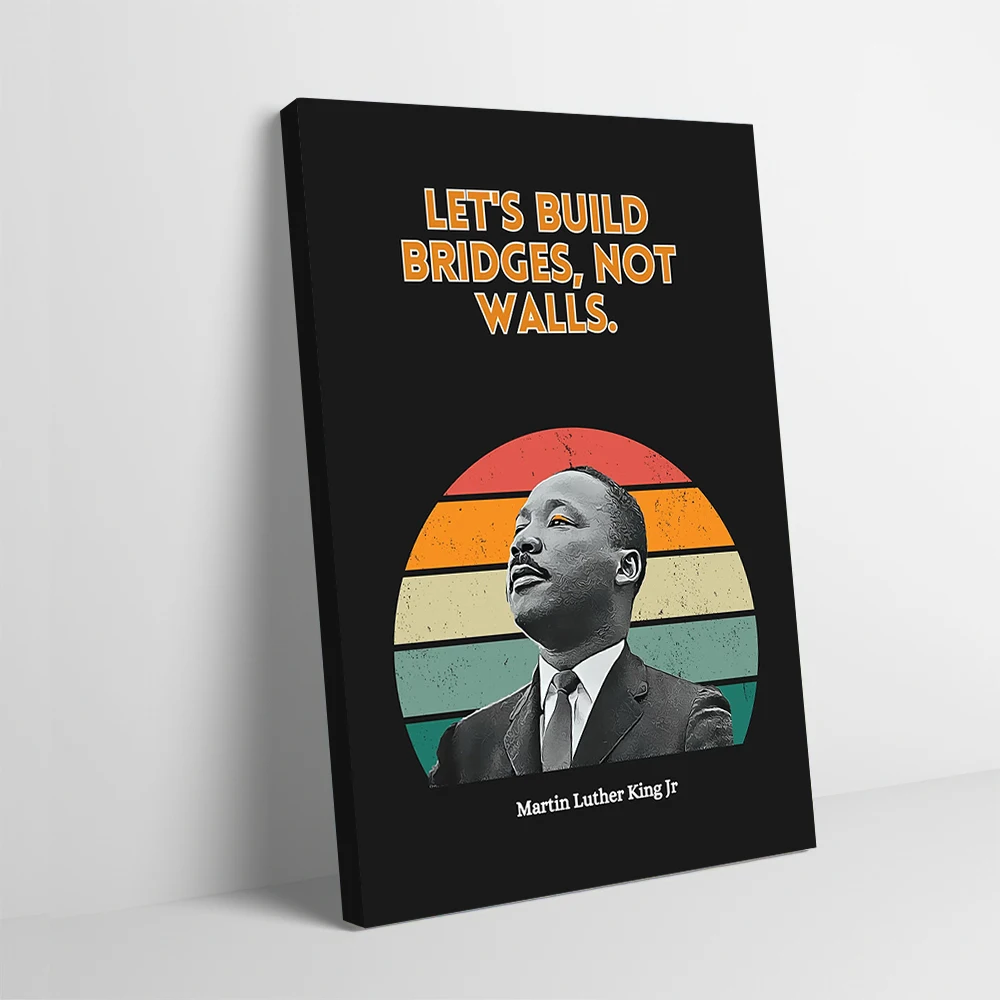 Quote Martin Luther King Poster Customizable Printed Canvas Painting Wall Art Gift for Gaming Room Decoration Home Decor Items