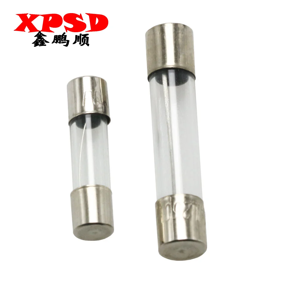 10Pcs 5x20mm 6x30mm Fast Blow Glass Tube Fuses 5*20mm 6*30mm 250V 0.1A/0.5/1/2/3/3.15/4/5/6/6.3/7/8/10/12/15/20/25/30A AMP Fuse