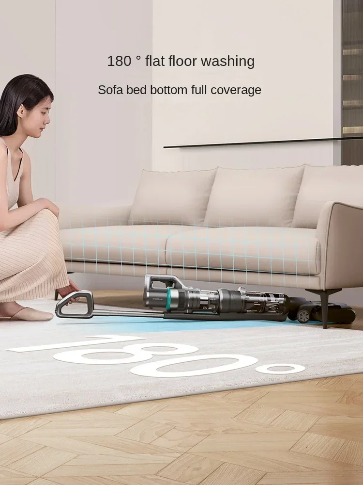 Lake Sirius S6 Floor Wasmachine Huishoudelijke Apparaten Wassen Zuig Swep Dweil 3-In-1 Cleaner Mijt Verwijderen Stofzuigen