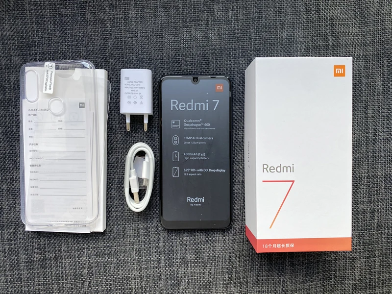 Xiaomi Redmi  7　新品　3GB RAM 64GB ROM　 Xiaomi Redmi 7 - 64GB - Comet Blue (Unlocked) (Dual SIM) for sale