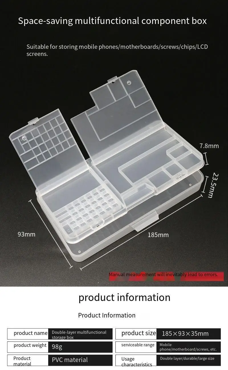 Double Layer Storage Box Image 1