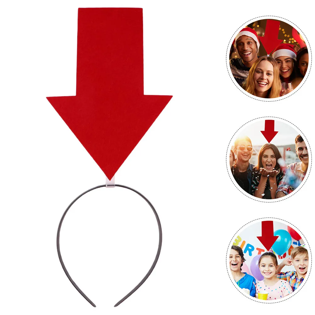 

Набор из 4 забавных повязок на голову в виде стрелок: креативный реквизит для фотосессий, вечеринок, карнавалов, праздников, дней рождения, Хэллоуина, косплея и ролевых игр