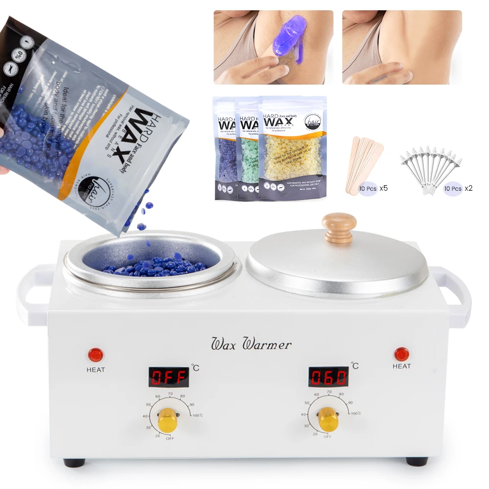 

Hair Removal Wax Machine Smart Professional Wax Heater Warmer Skin Care Paraffin for Hand Foot Body Spa Wax Melting Machine