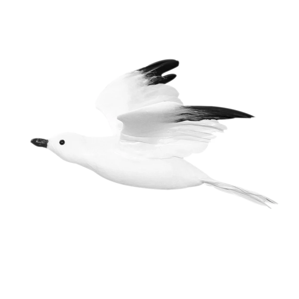 

Realistic Artificial Seagull Decorations White Bird Statue Ornaments for Garden Craft Party Custom Jewelry Accessories