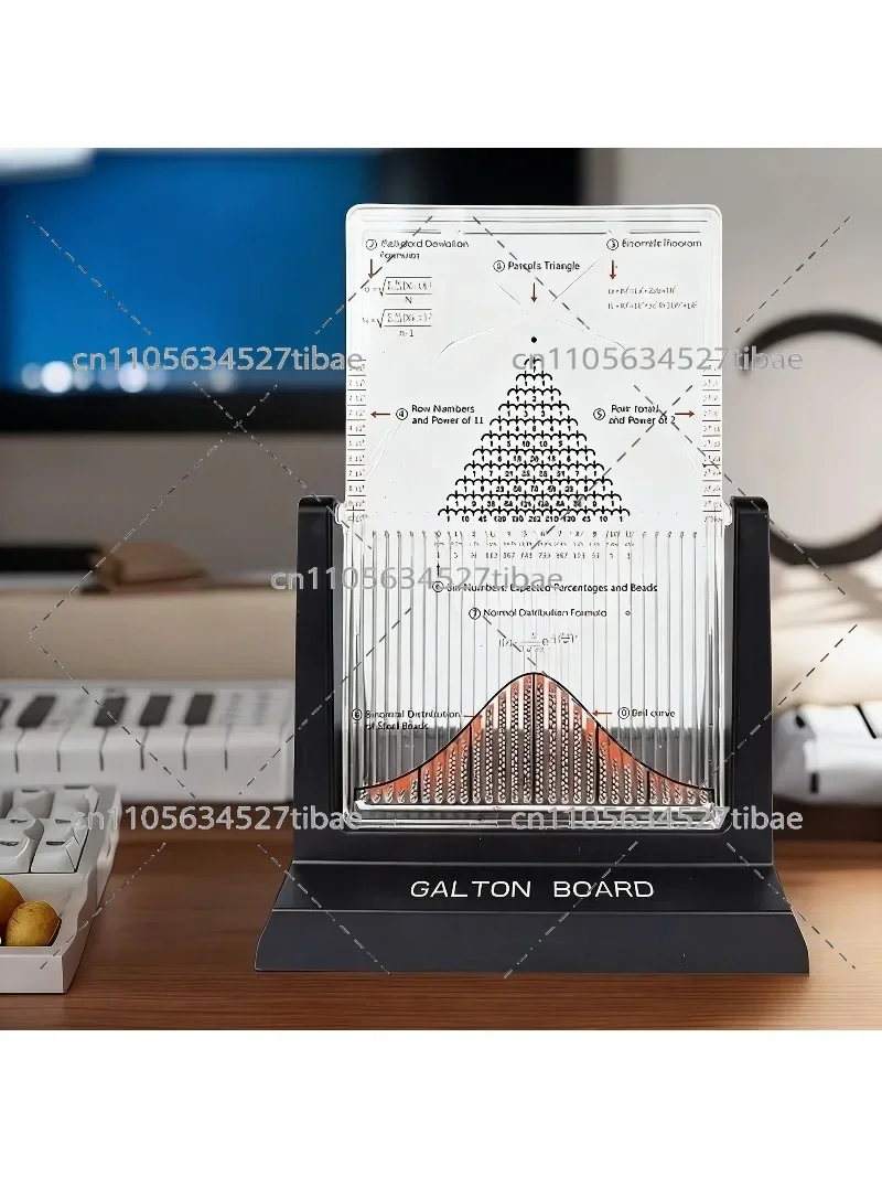 

Galton Board Normal Distribution Model Probability Demonstration Desktop Math Teaching Toy