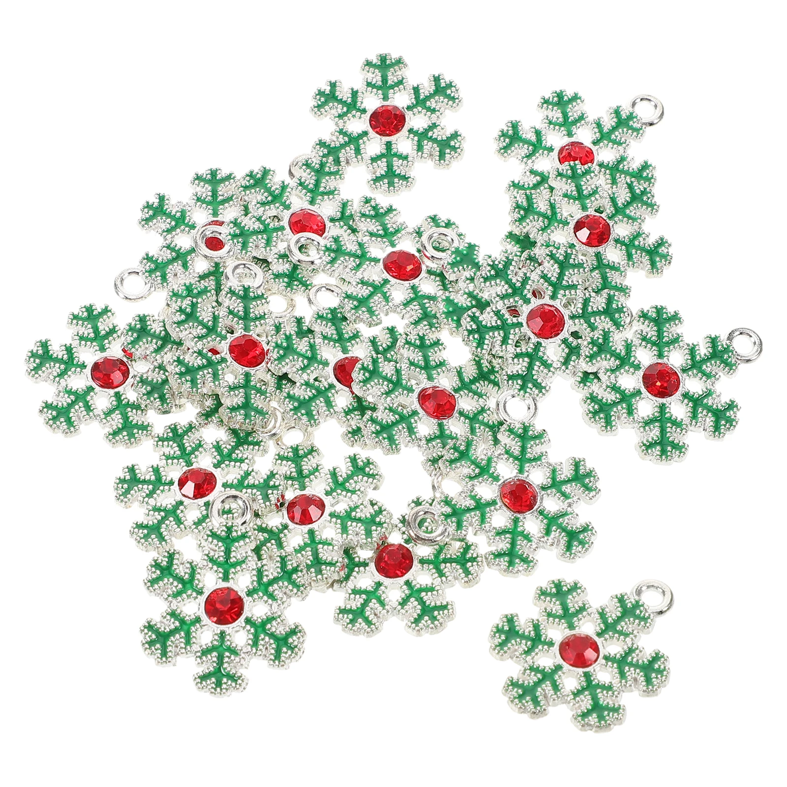 

20 Pcs Alloy Pendant for Necklace Bracelet DIY Jewelry Making Christmas Winter Alloy Pendant Charm Accessories