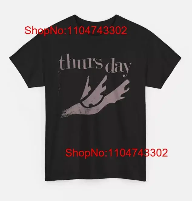 VENTA Nueva banda Thursday para fanáticos S 5XL Camiseta vintage lavada Unisex Casual Top para uso diario ropa de diseñador Elegante