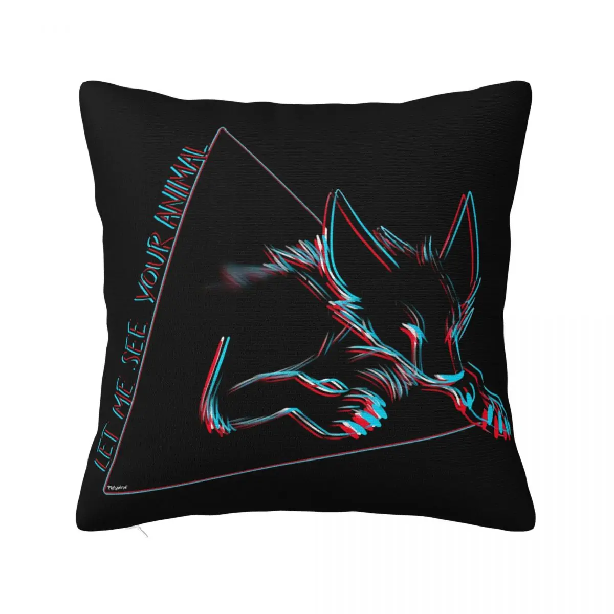 Animal Furry Fandom Furry Furries Xov Music Fresh Design Man Pattern Personality Fashion Girl Pillow Case