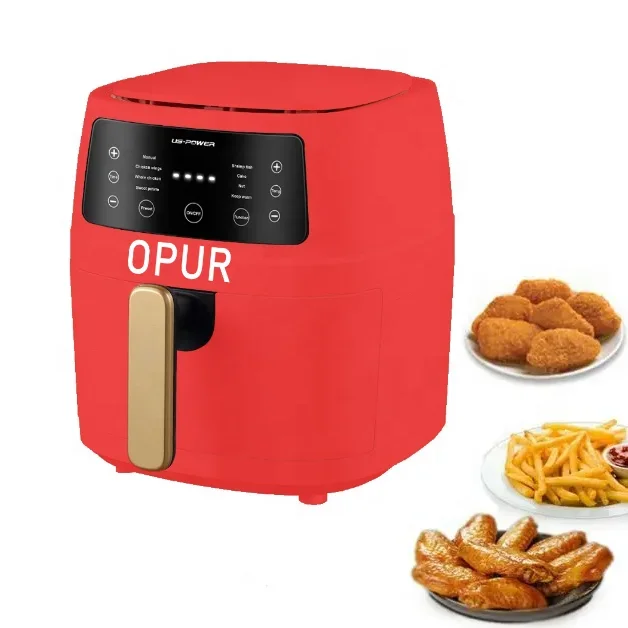 In Stock Digital  5L Electric Cooker Deep Oven  6L Without Oil  Air  Fryer