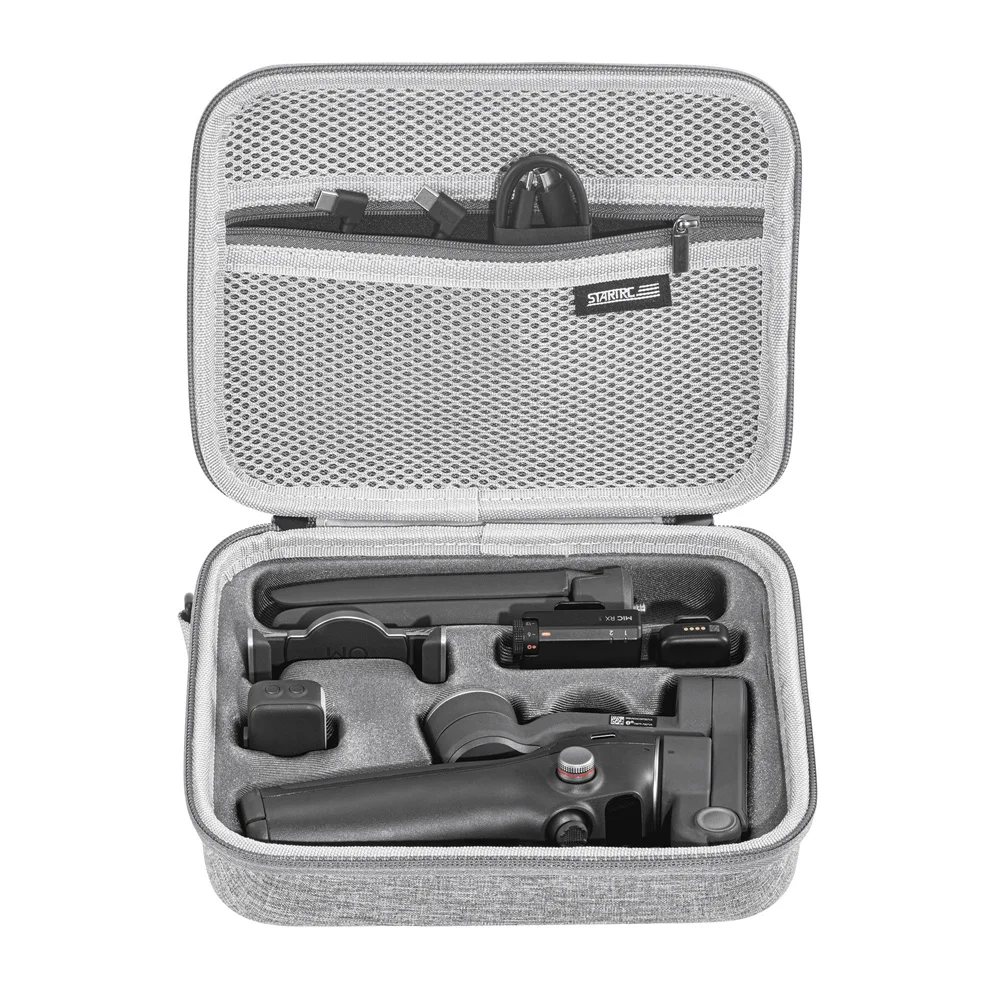 ل DJI OSMO موبايل 7/7P حقيبة التخزين متعددة عبر الجسم صدمة واقية حامي OM 7P بولي/النايلون اليد حمل صندوق الملحقات