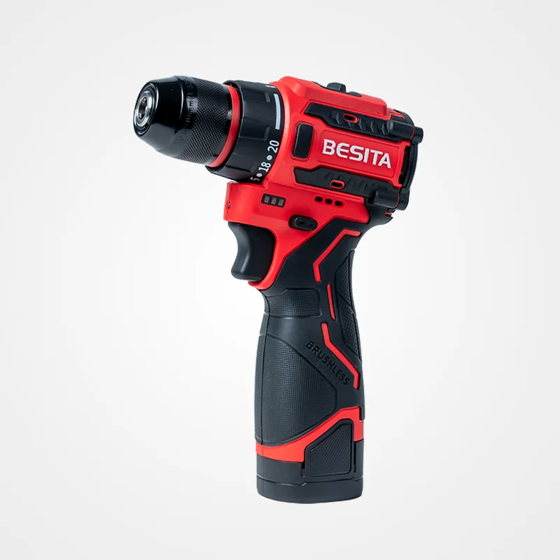 16.8V Dual speed adjustment 60N.m high torque cordless Brushless Lithium Drill