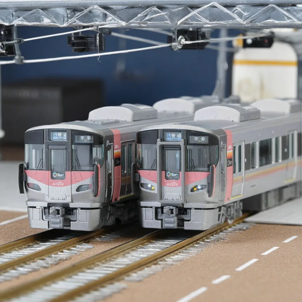 รถไฟจำลอง TOMIX รุ่น N-type 1/160 หมายเลข 227 รถโดยสารไฟฟ้าชนิด 500 สำหรับพื้นที่ชนบท 98155/98156 ชุดรถไฟสองตอน ของเล่นเด็กผู้ชาย ของขวัญ
