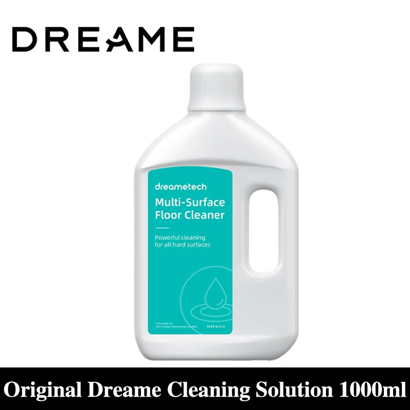 Original Cleaning Solution For Dreame X50 Ultra/X40 Ultra/L40 Ultra/L10sPro Ultra Heat/X30 Ultra/1000ml Bottle For Deep Cleaning